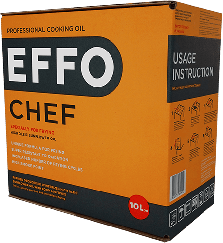 professional cooking oil EFFO CHEF 10L