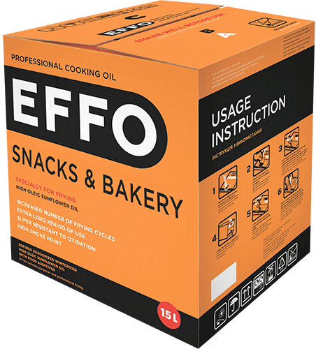 PROFESSIONAL COOKING OILS FOR FOOD MANUFACTURERS EFFO SNACKS & BAKERY
